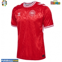 Dänemark Heimtrikot EM 2024 Kurzarm